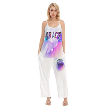 Load image into Gallery viewer, Grace 101-02 Designer Loose Cami Jumpsuit
