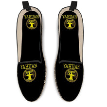 Load image into Gallery viewer, Yahuah-Tree of Life 02-01 Royal Men&#39;s Flat Loafer Espadrilles
