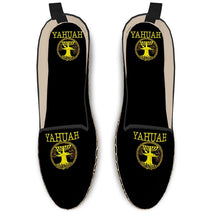 Load image into Gallery viewer, Yahuah-Tree of Life 02-01 Royal Men&#39;s Flat Loafer Espadrilles
