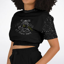 Load image into Gallery viewer, Call Heaven Designer Fashion Cropped Short Sleeve Sweatshirt
