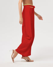 Load image into Gallery viewer, Yahuah-Tree of Life 01 Elected Ladies Designer Belted High Waist Wide Leg Pants
