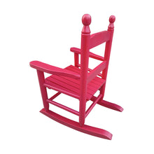 Charger l&#39;image dans la galerie, Durable Indoor or Outdoor Red Rocking Chair (Suitable for Children)

