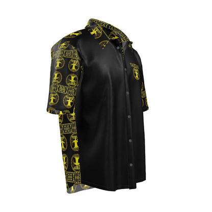 Yahuah-Tree of Life 02-01 Elect Men's Designer Spread Collar Shirt
