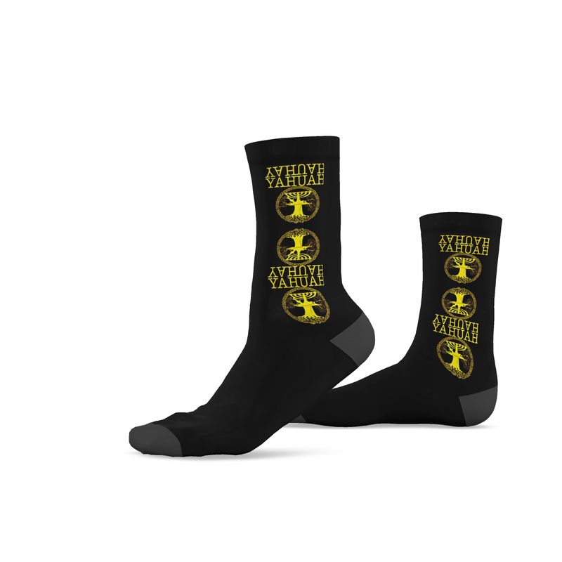 Yahuah-Tree of Life 02-01 Elect Designer Socks