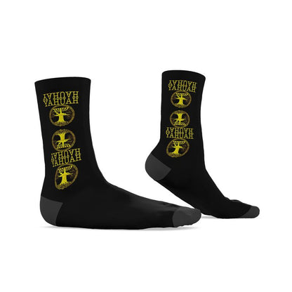Yahuah-Tree of Life 02-01 Elect Designer Socks