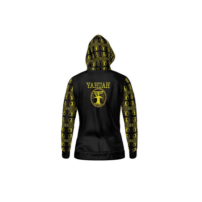 Yahuah-Tree of Life 02-01 Elect Designer Unisex Pullover Hoodie