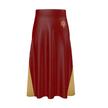Load image into Gallery viewer, Yahuah-Tree of Life 01 Election Designer A-line Pleated Midi Skirt
