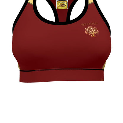 Yahuah-Tree of Life 01 Election Designer Sports Bra
