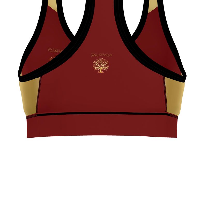 Yahuah-Tree of Life 01 Election Designer Sports Bra