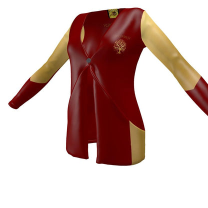 Yahuah-Tree of Life 01 Election Ladies Designer Drop Pocket Cardigan