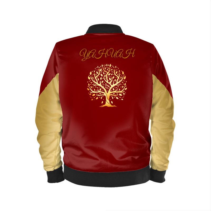 Yahuah-Tree of Life 01 Election Ladies Designer Bomber Jacket
