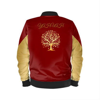 Yahuah-Tree of Life 01 Election Ladies Designer Bomber Jacket