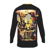 Load image into Gallery viewer, The Last Supper by KTJ 01-01 Men&#39;s Designer V-neck Long Sleeve Jersey T-shirt
