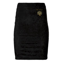 Load image into Gallery viewer, Yahuah-Tree of Life 01 Designer Pencil Mini Skirt
