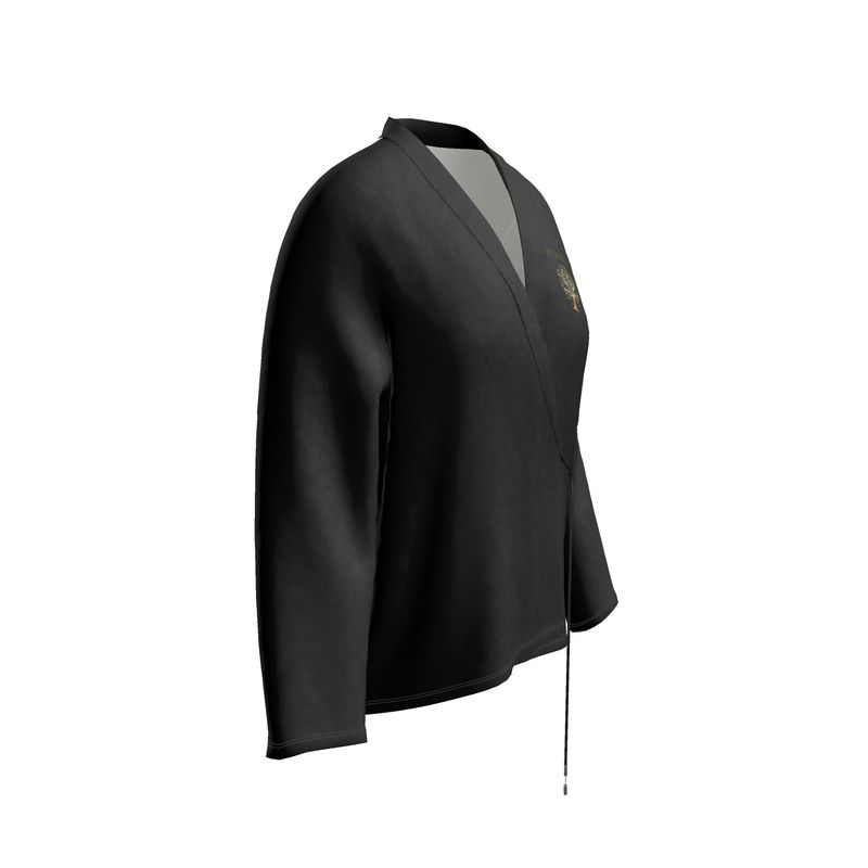 Yahuah-Tree of Life 01-01 Ladies Designer Wrap Blazer