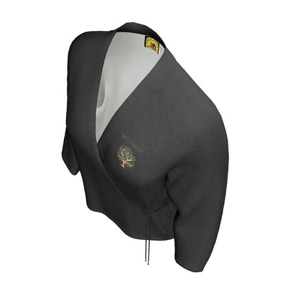 Yahuah-Tree of Life 01-01 Ladies Designer Wrap Blazer