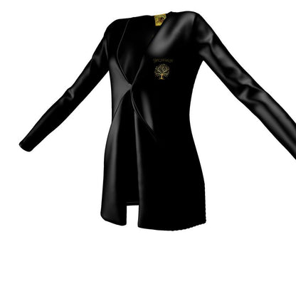 Yahuah-Tree of Life 01-01 Ladies Designer Drop Pocket Cardigan