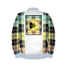 Load image into Gallery viewer, Picture Plaided 01-01 Ladies Designer Bomber Jacket
