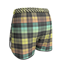 Load image into Gallery viewer, Picture Plaided 01-01 Ladies Designer Running Shorts
