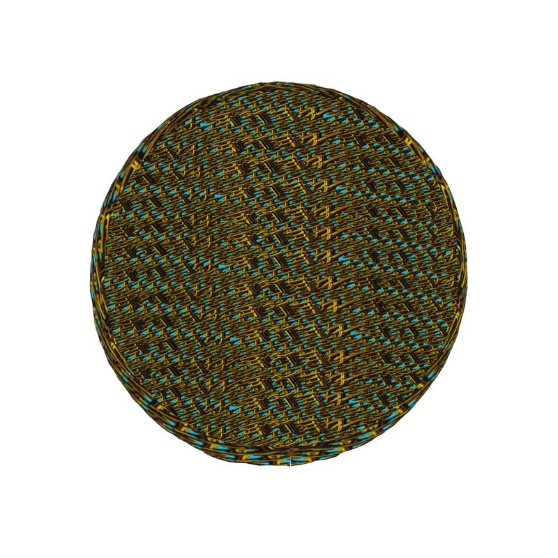 Camo Yahuah 01-01 Blue Designer Bean Bag Chair