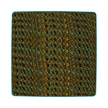 Cargar imagen en el visor de la galería, Camo Yahuah 01-01 Blue Designer Footstool (Square, Round or Hexagonal)
