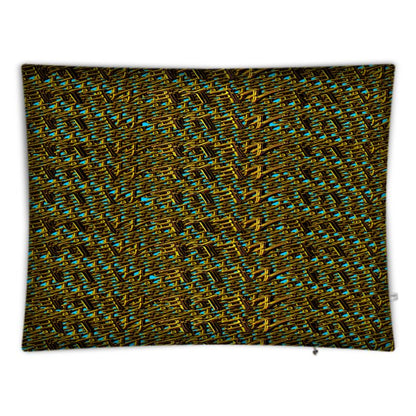 Camo Yahuah 01-01 Blue Designer Giant Floor Cushion