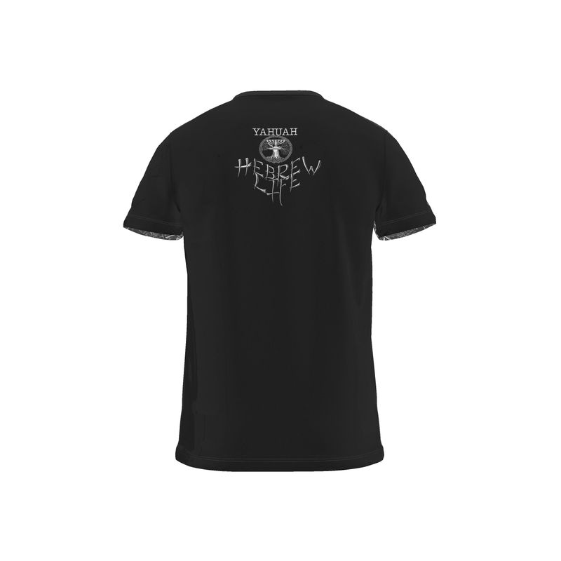 Hebrew Life 01-01 Designer Unisex T-shirt