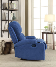 Load image into Gallery viewer, ACME Rosia Velvet Motion Recliner, Blue
