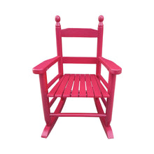 Charger l&#39;image dans la galerie, Durable Indoor or Outdoor Red Rocking Chair (Suitable for Children)

