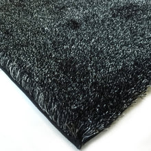 Load image into Gallery viewer, Black Ash Fuzzy Shaggy Hand Tufted Area Rug
