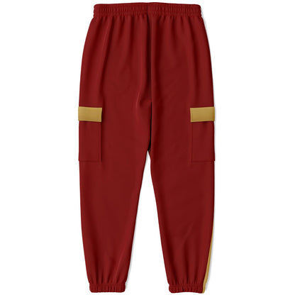 Yahuah-Tree of Life 01 Election Designer Fashion Triblend Fleece Lined Cargo Unisex Joggers