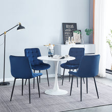 Load image into Gallery viewer, Modern Style Dining Chairs, 2 pieces (Blue)
