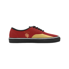 Charger l&#39;image dans la galerie, Yahuah-Tree of Life 01 Election Ladies Classic Canvas Low Top Sneakers
