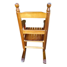 Carica l&#39;immagine nel visualizzatore di Gallery, Children&#39;s Oak Rocking Chair (Indoor or Outdoor)
