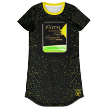 Cargar imagen en el visor de la galería, Vestido tipo camiseta de diseñador Faith 01 
