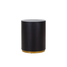 Load image into Gallery viewer, Black Round Coffee/End Table- Fully Assembled (Small Size)
