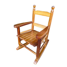 Charger l&#39;image dans la galerie, Children&#39;s Oak Rocking Chair (Indoor or Outdoor)
