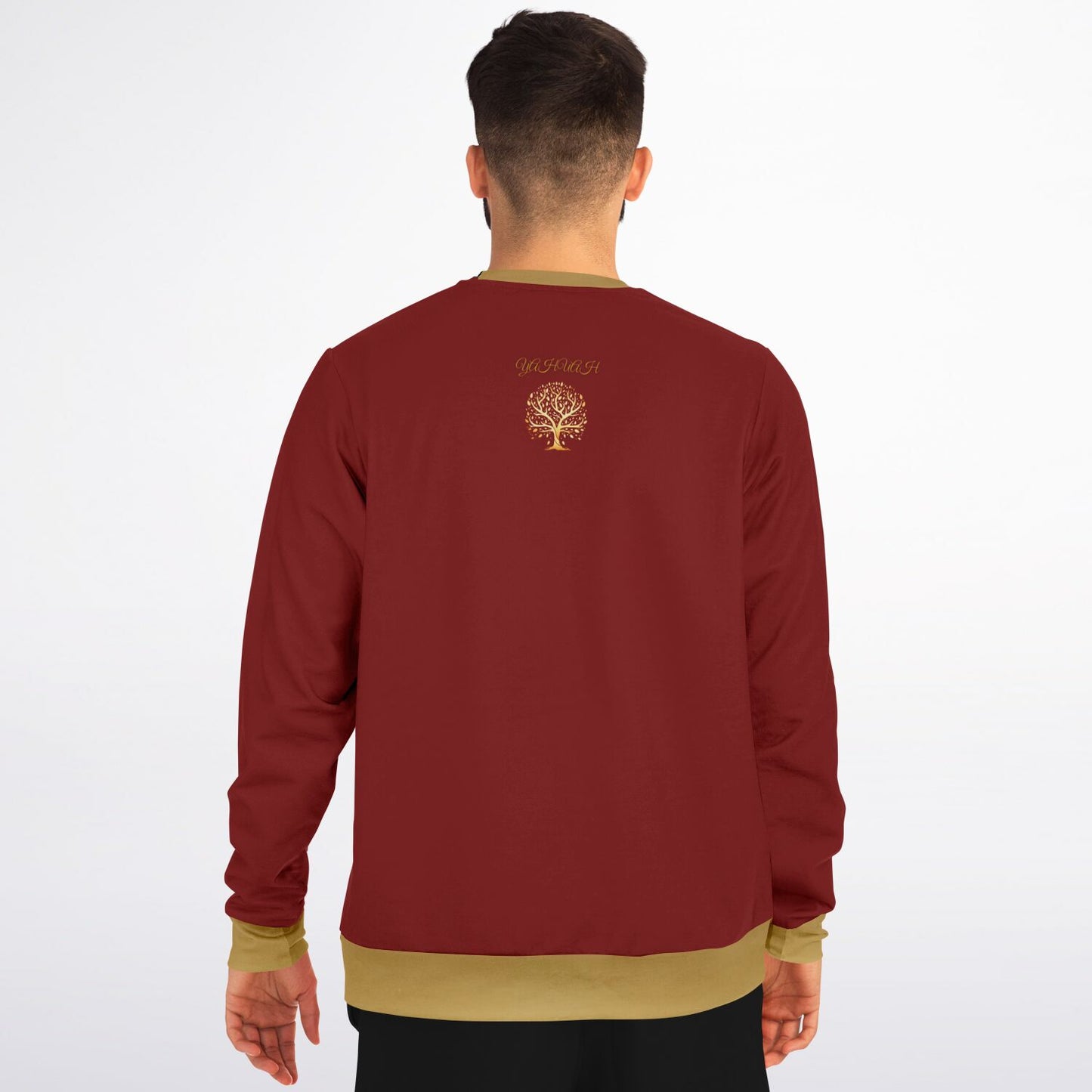 Yahuah-Tree of Life 01 Election Designer Fashion Triblend Unisex Sweatshirt