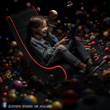 Carica l&#39;immagine nel visualizzatore di Gallery, Foldable Gaming Chair with Built-in Bluetooth Music Speakers

