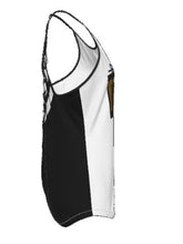 Carica l&#39;immagine nel visualizzatore di Gallery, Straight Outta Tennessee 01 Designer Skinny Criss Cross Open Back Curved Hem Tank Top
