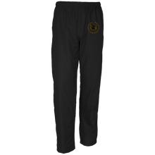 Load image into Gallery viewer, Zion - United States - Free Country Men&#39;s Designer Wind Pants (Black/Navy)
