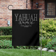 Cargar imagen en el visor de la galería, Yahuah-Name Above All Names 01-01 Bandera de jardín (pequeña)
