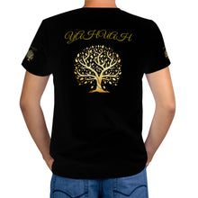 Cargar imagen en el visor de la galería, Yahuah-Tree of Life 01 Camiseta de diseñador para hombre 
