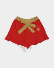 Load image into Gallery viewer, Yahuah-Tree of Life 01 Elected Ladies Designer Ruffle Hem Shorts
