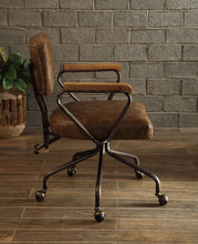 Load image into Gallery viewer, ACME Hallie Office Chair in Vintage Whiskey Top Grain Leather
