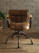 Carica l&#39;immagine nel visualizzatore di Gallery, ACME Hallie Office Chair in Vintage Whiskey Top Grain Leather
