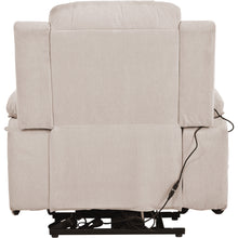 Charger l&#39;image dans la galerie, Power Lift Chair for Elderly with Adjustable Massage and Heating Function, Massage Recliner Chair with Infinite Position and Side Pocket, Beige
