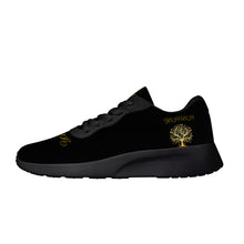 Carica l&#39;immagine nel visualizzatore di Gallery, Yahuah-Tree of Life 01 Air Mesh Unisex Running Shoes (Black)
