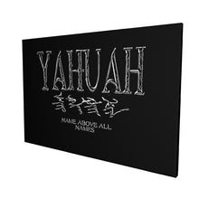 Charger l&#39;image dans la galerie, Yahuah-Name Above All Names 01-01 Frameless 1.4ft (H) x 2ft (W) Horizontal Canvas Print
